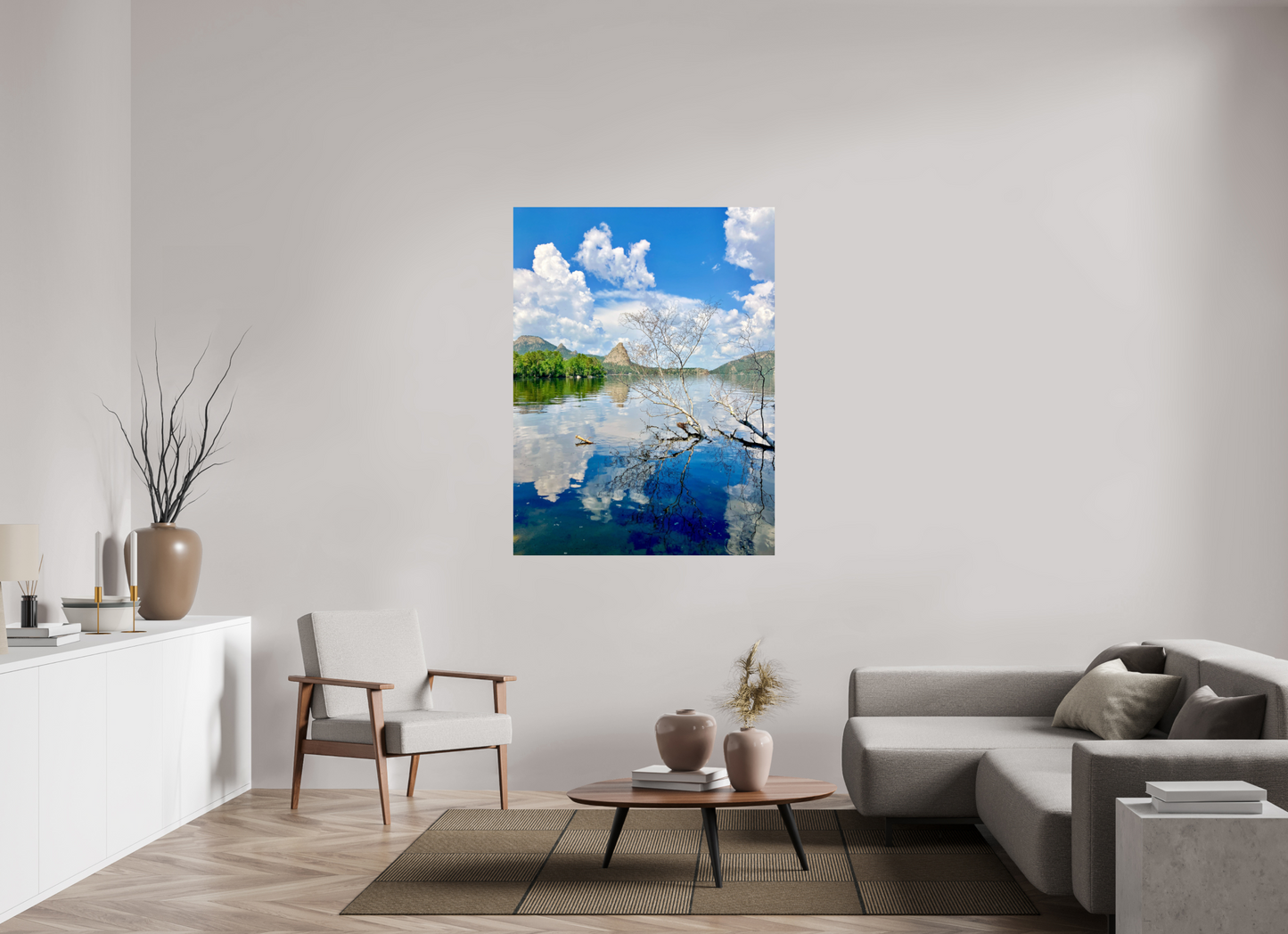 Find Perfect Stillness: "Mirror Lake" - photo print