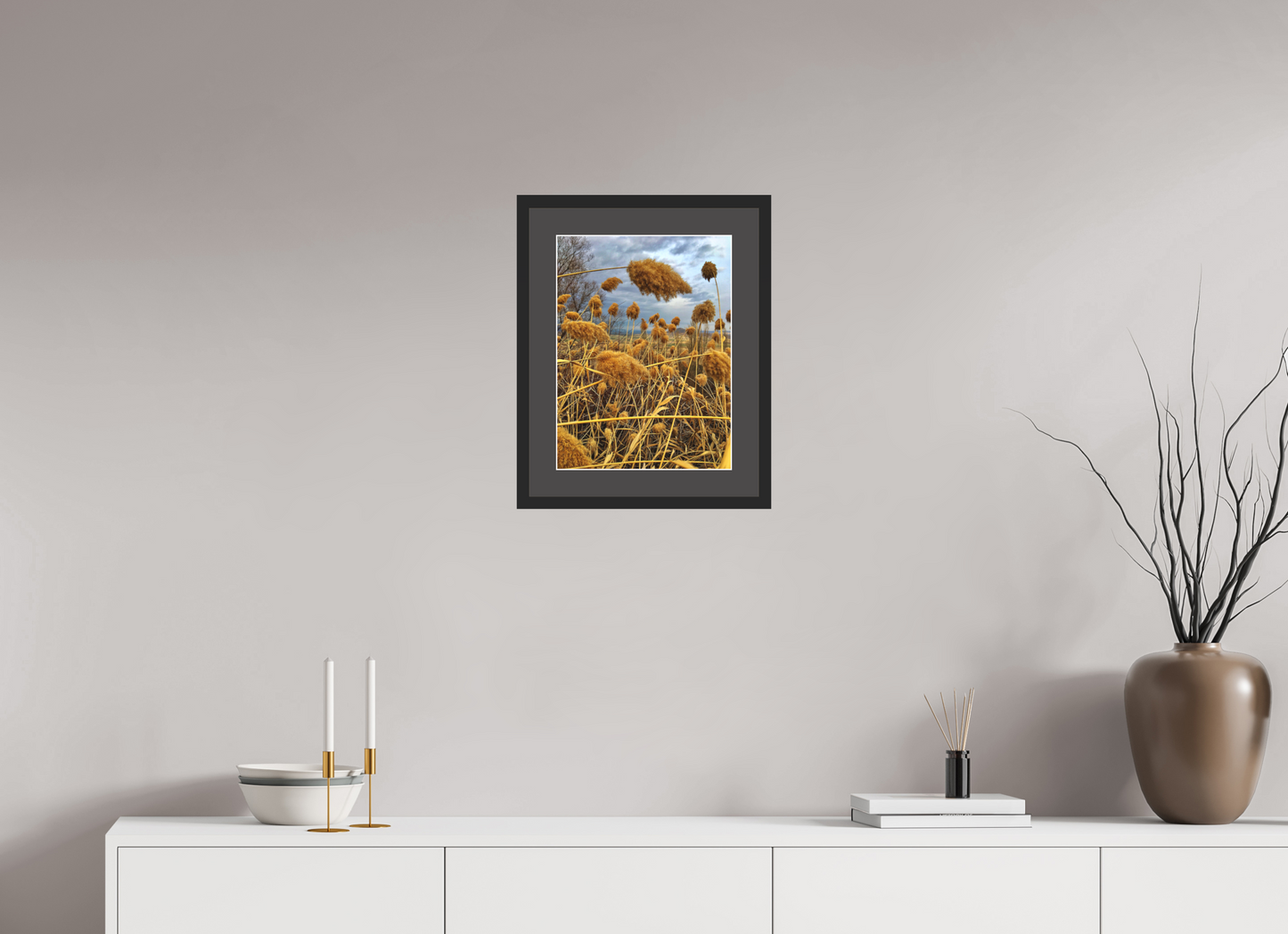 Golden Grass - photo print