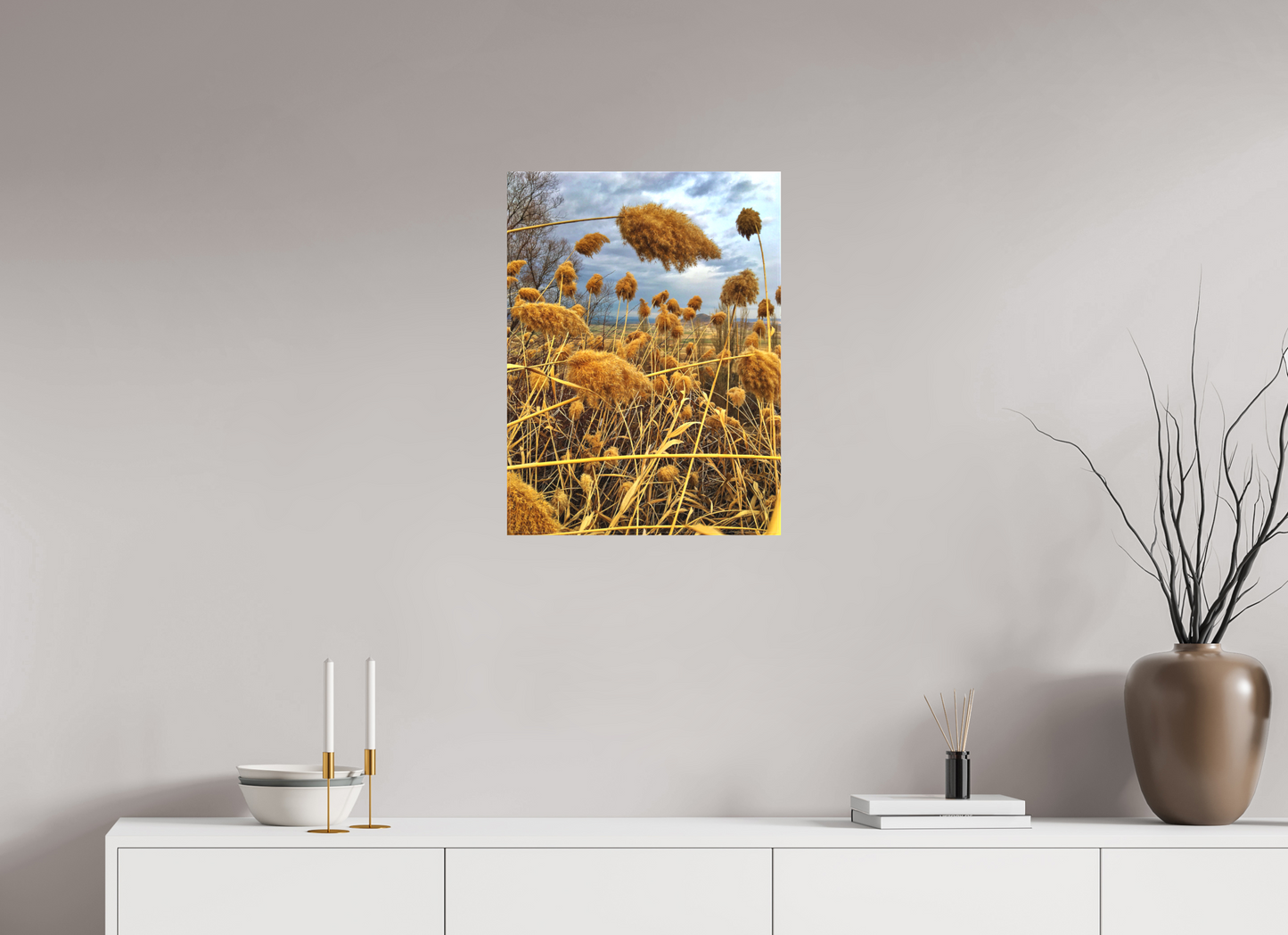 Golden Grass - photo print