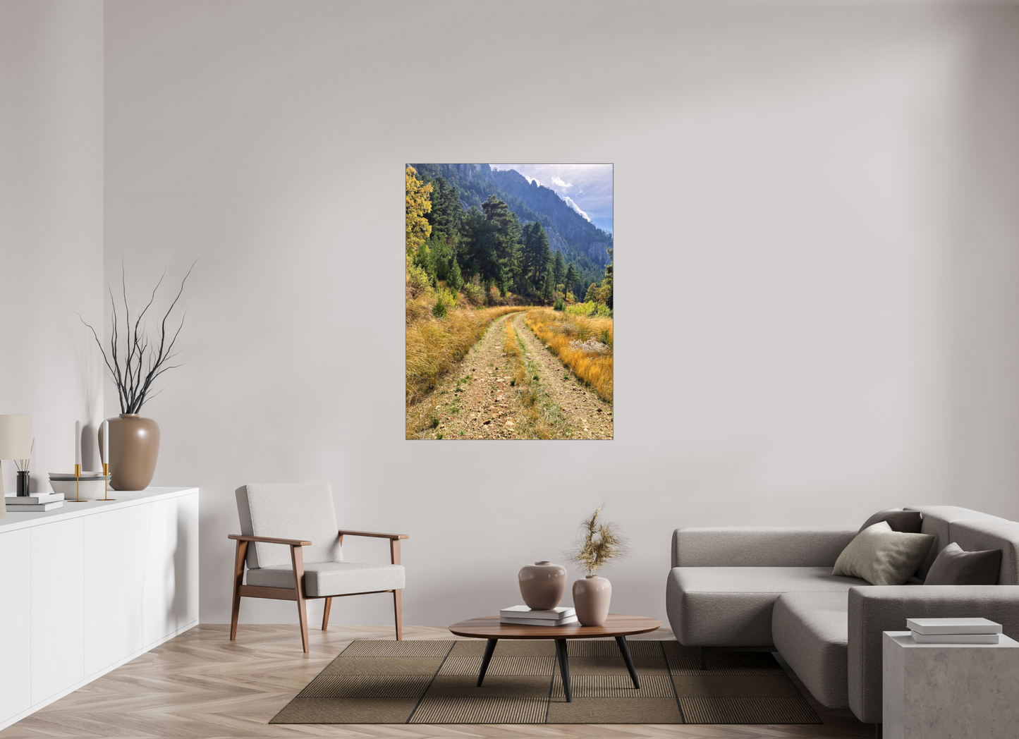 Embrace the Journey: "Down the Trail" - photo print