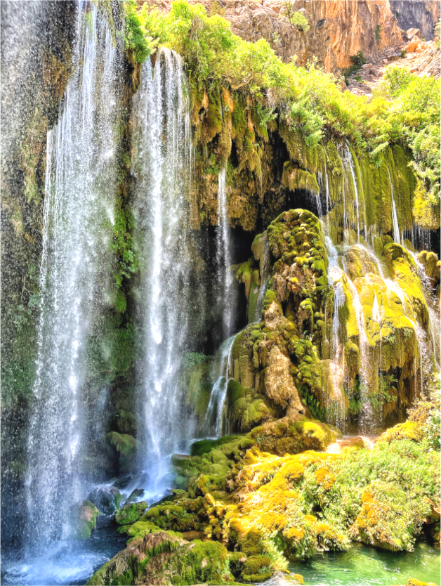 Waterfall - photo print