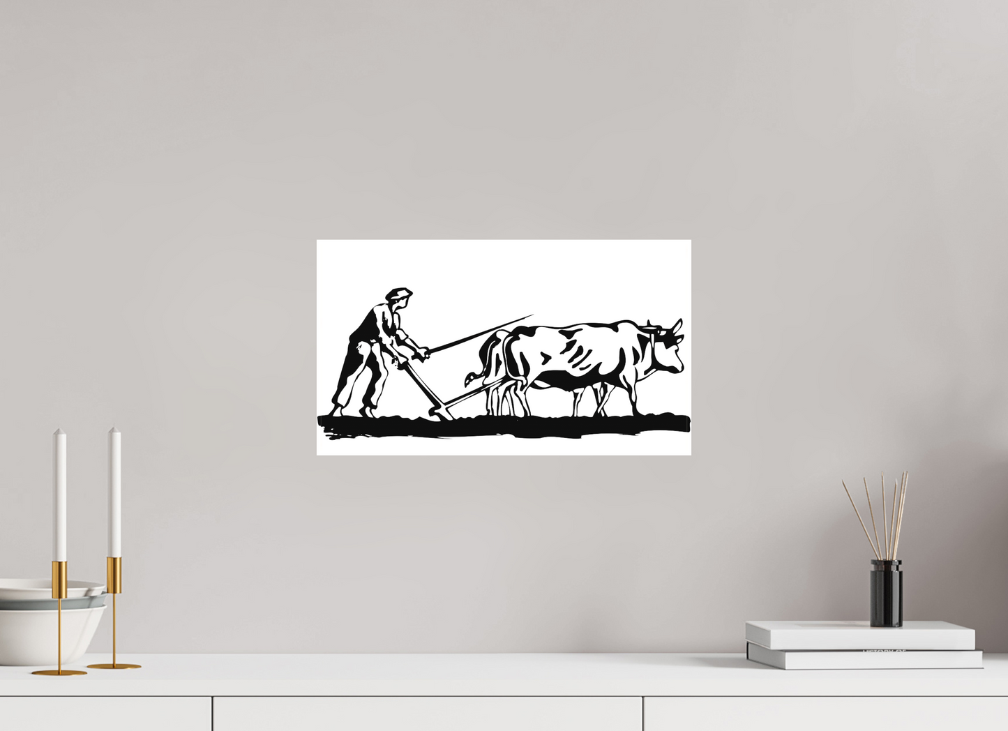 The Raw Effort - illustration print