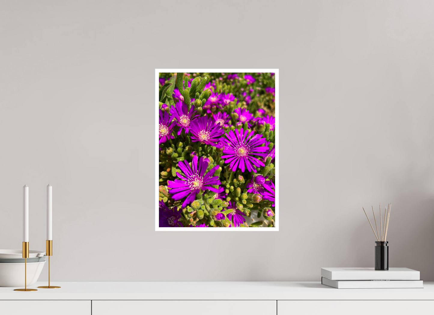 Behold the Fragile Beauty of Winter: "Hardy Ice Flower" - photo print