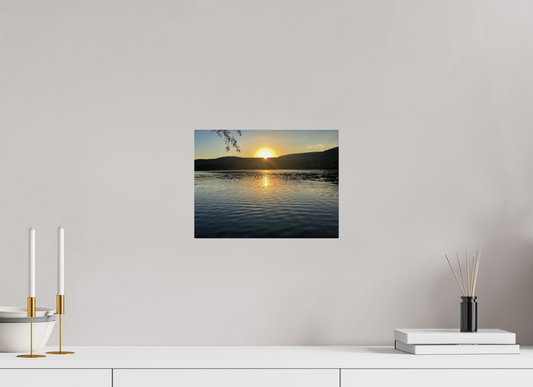 12 x 9″, ChromaLuxe HD Metal Print Bathe Your Space in Warmth: Invite the Radiance of the "Golden Sun" into Your Home - photo print