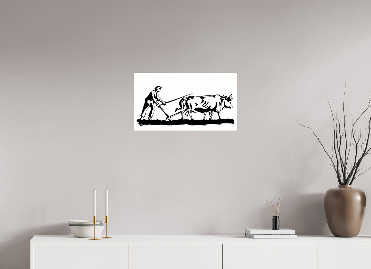 The Raw Effort - illustration print