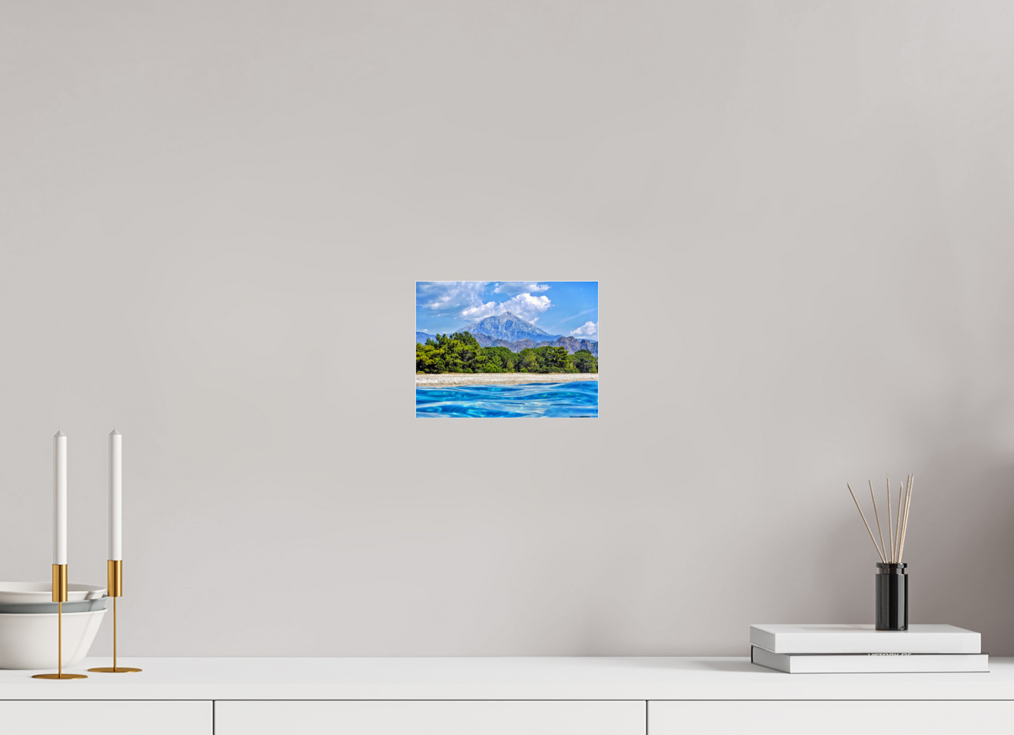 Bring Home the Majesty of the Gods: "The Mount Olympos" Summit - photo print