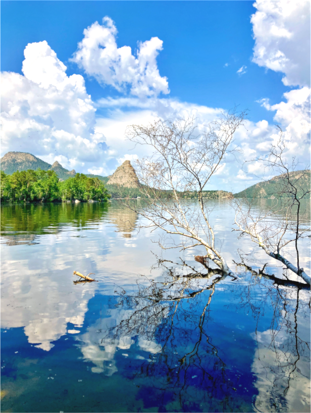 Mirror Lake photo by artist Burak Yilmaz