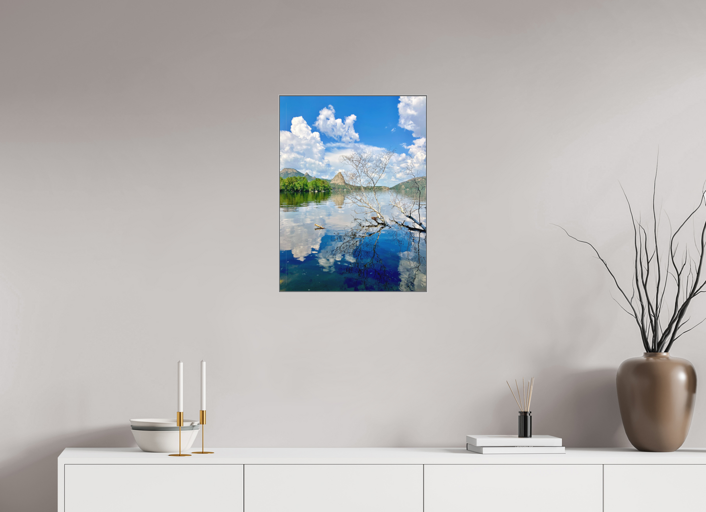 Find Perfect Stillness: "Mirror Lake" - photo print