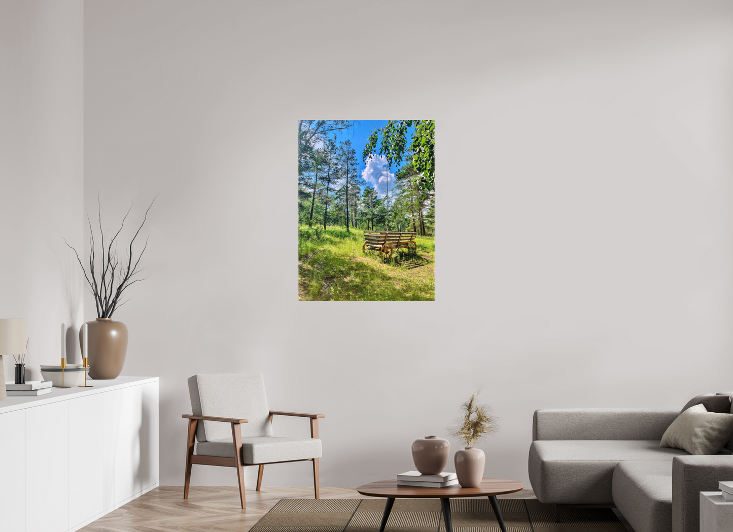 Wheels on Green - photo print