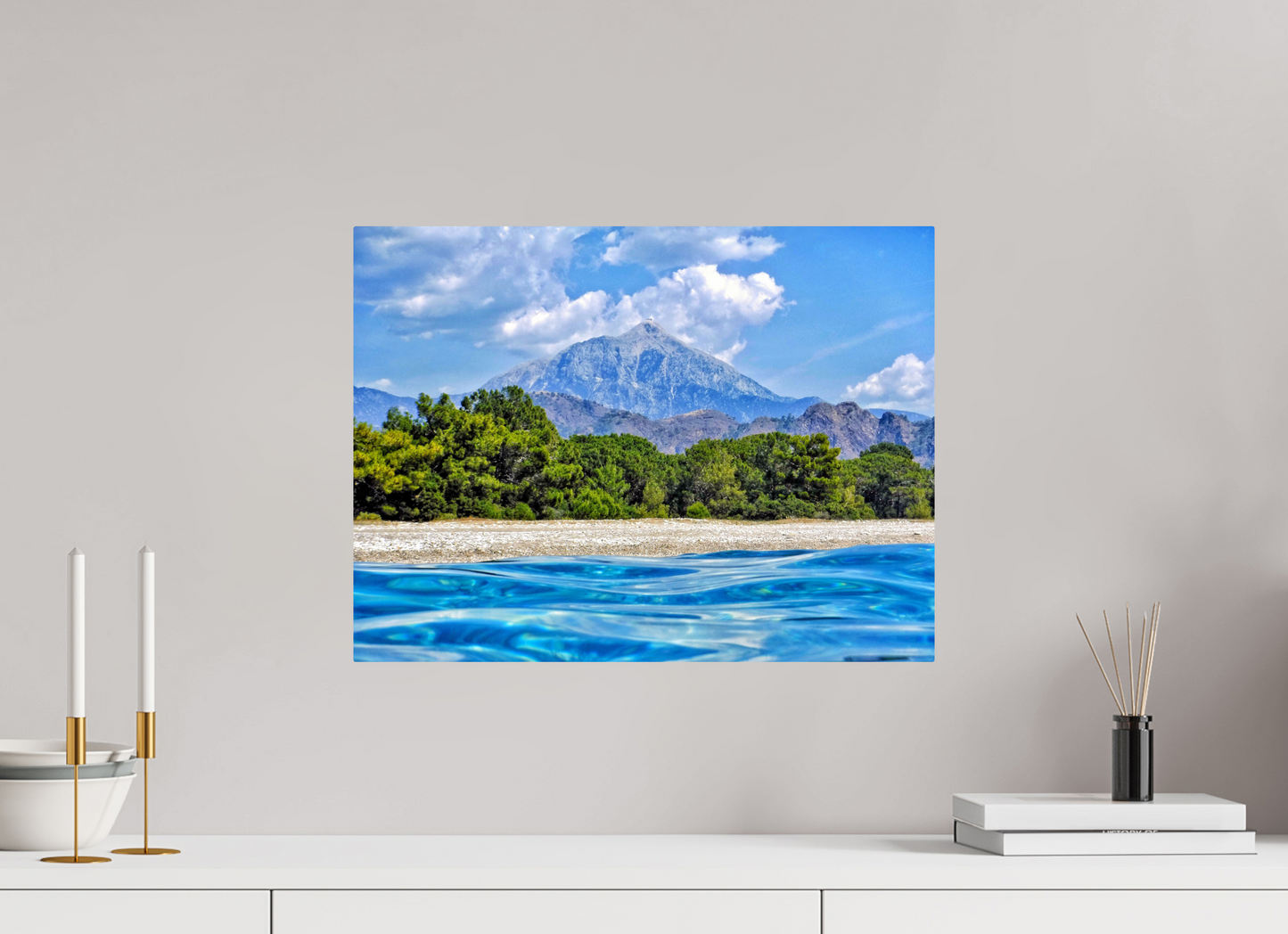 Mount Olympos - photo print