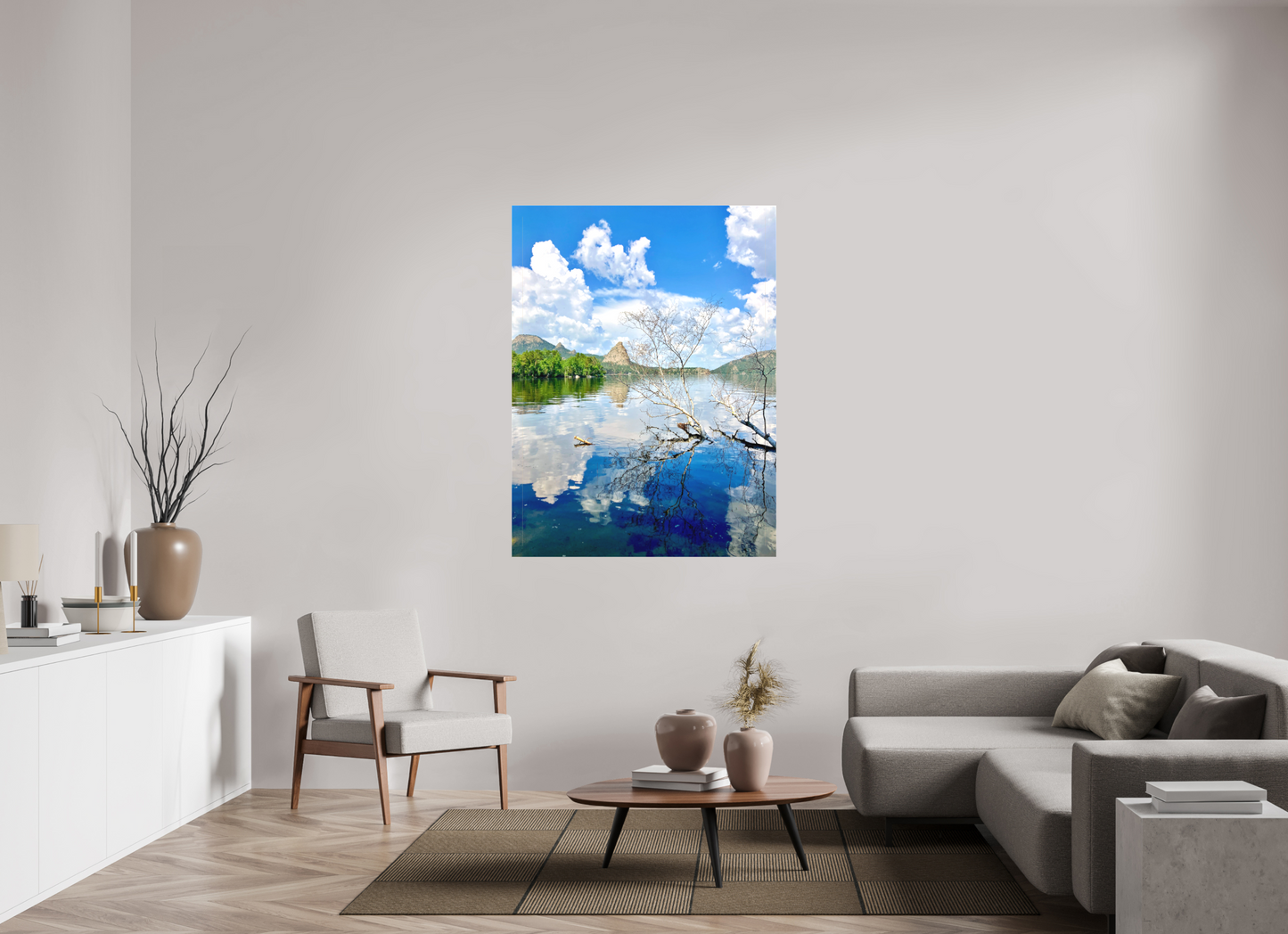 Find Perfect Stillness: "Mirror Lake" - photo print