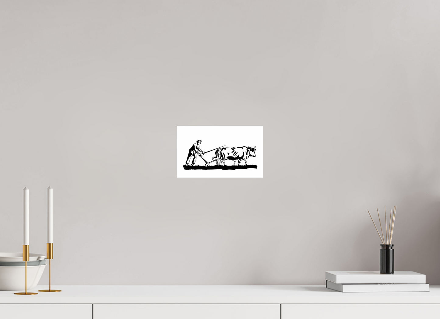 A Homage to Diligence: "The Raw Effort" - illustration print