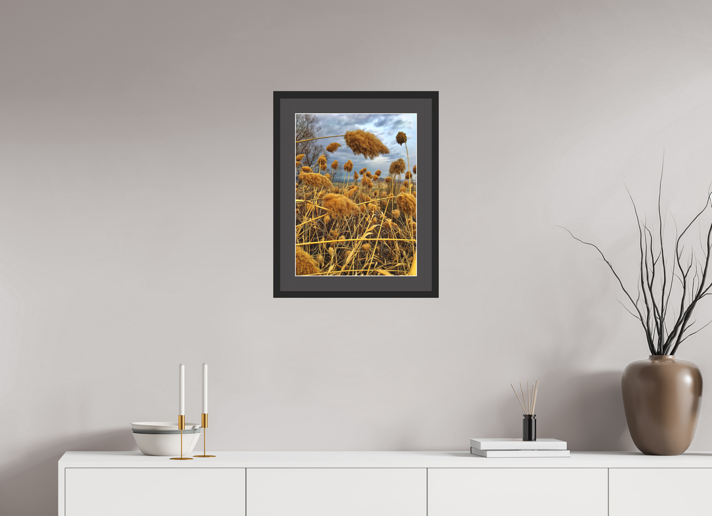 Golden Grass - photo print