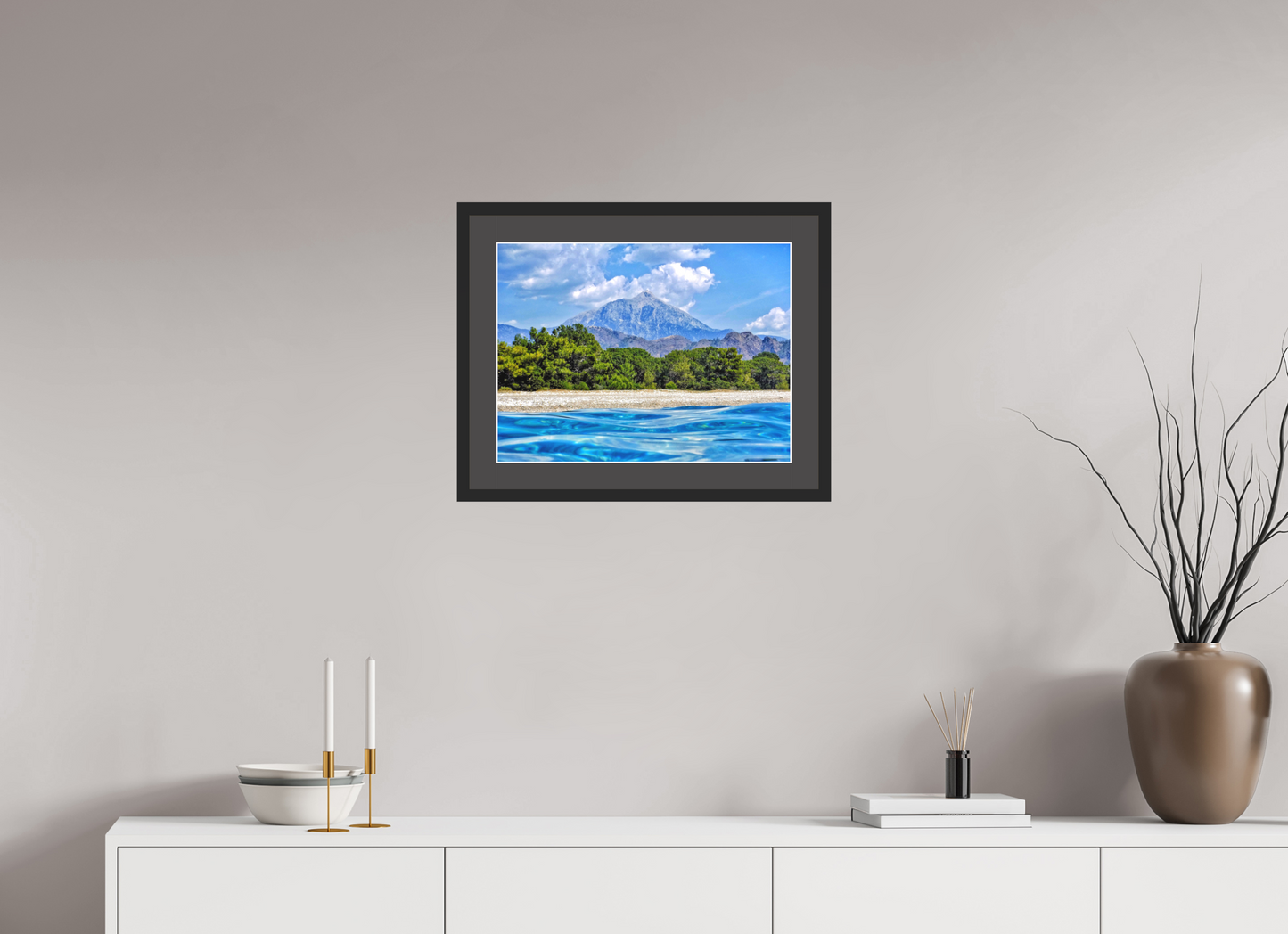 Mount Olympos - photo print