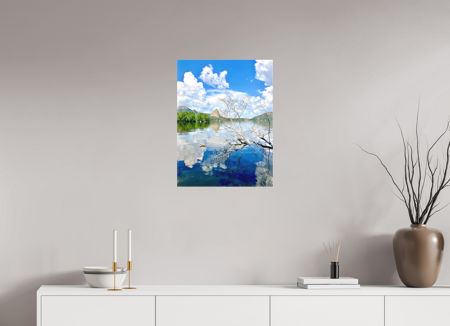 Find Perfect Stillness: "Mirror Lake" - photo print