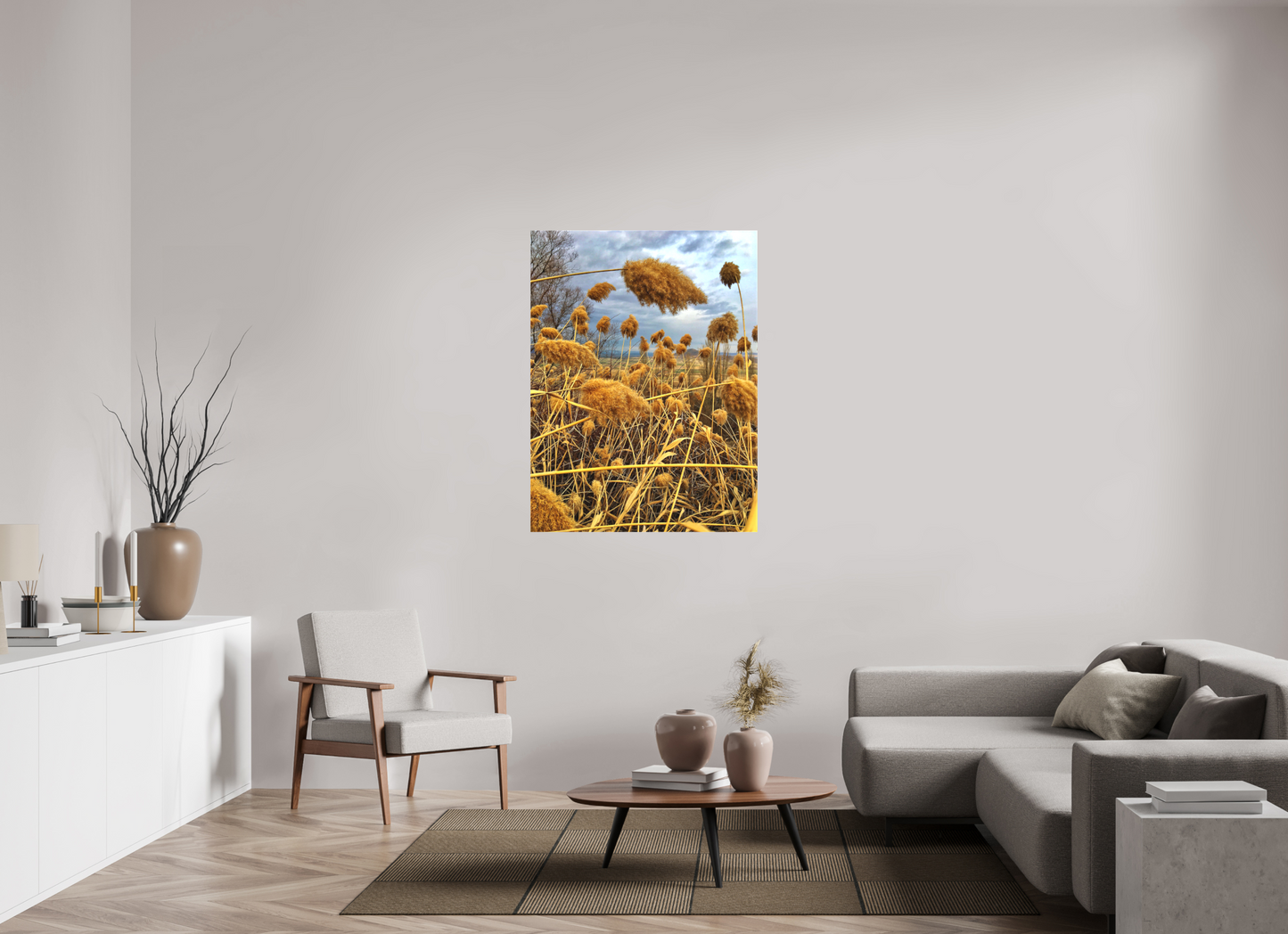 Golden Grass - photo print