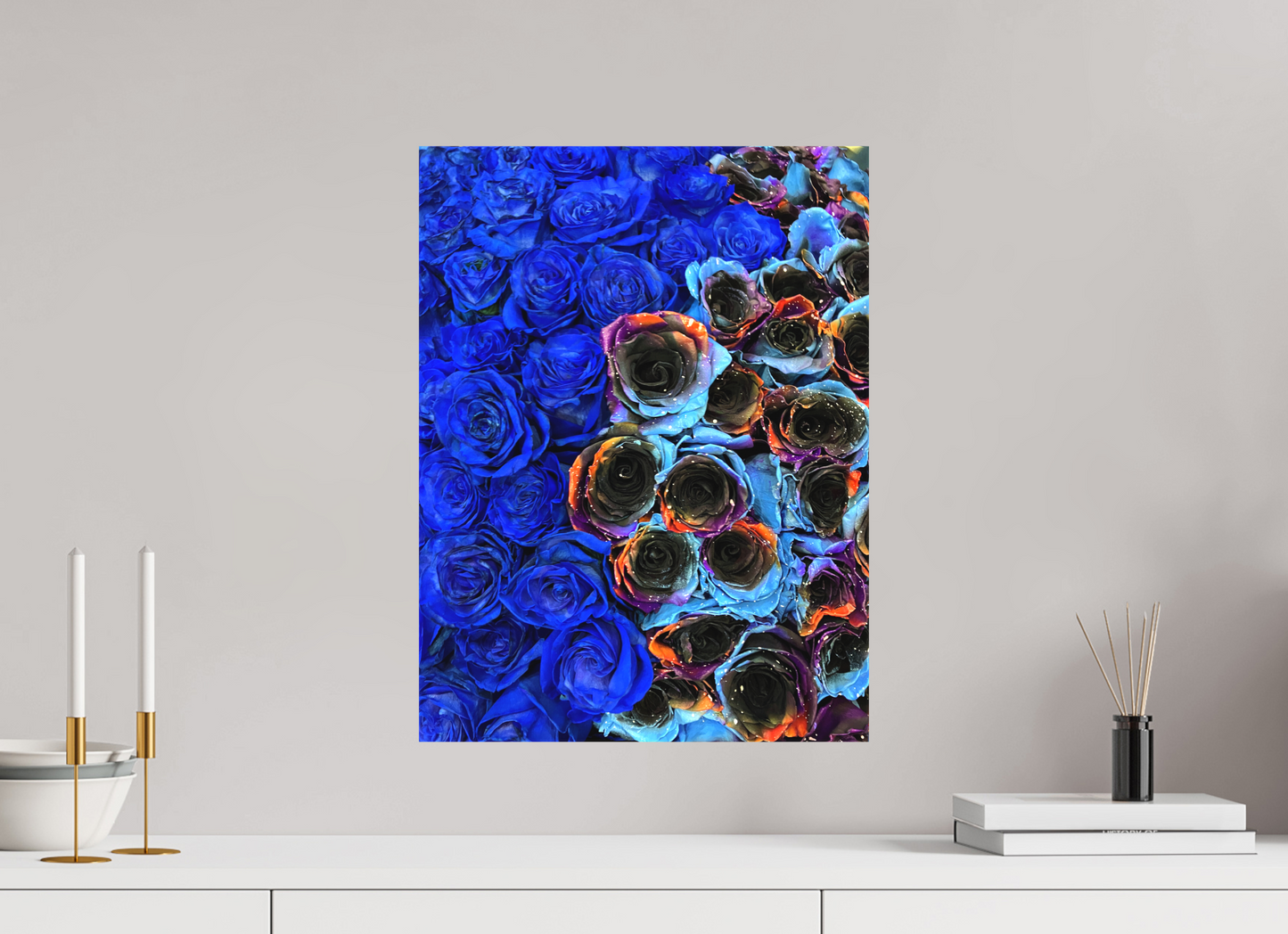 Heavy Roses - photo print