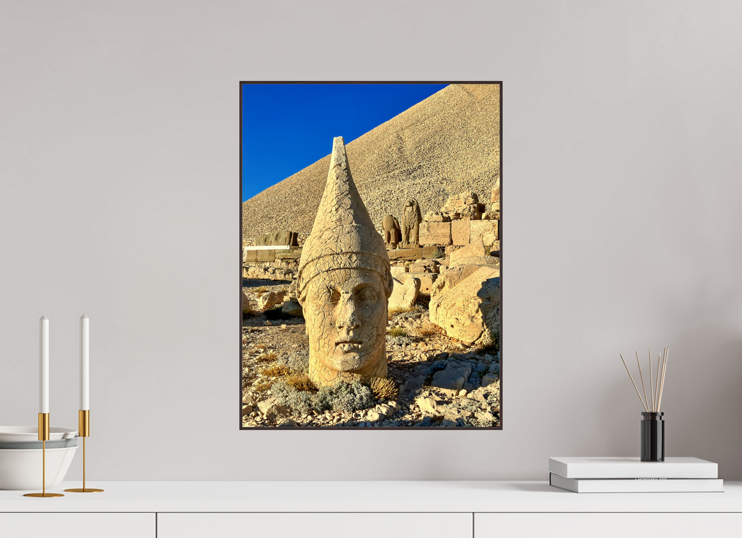 Gaze Upon the Throne of Gods: "Nemrut" - photo print