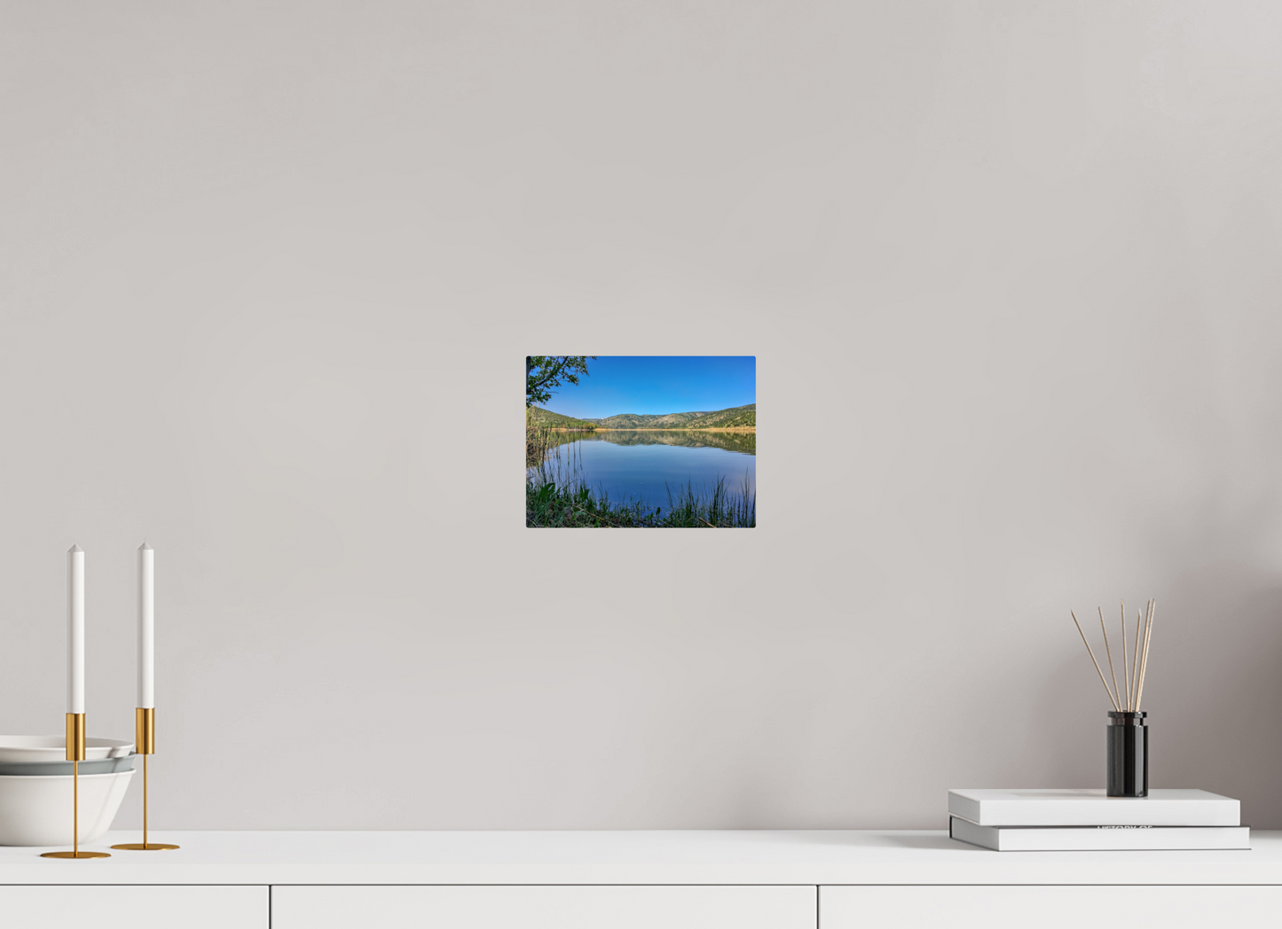 Capture the Serenity of "Lake Eymir": A Moment of Tranquility for Your Walls - photo print
