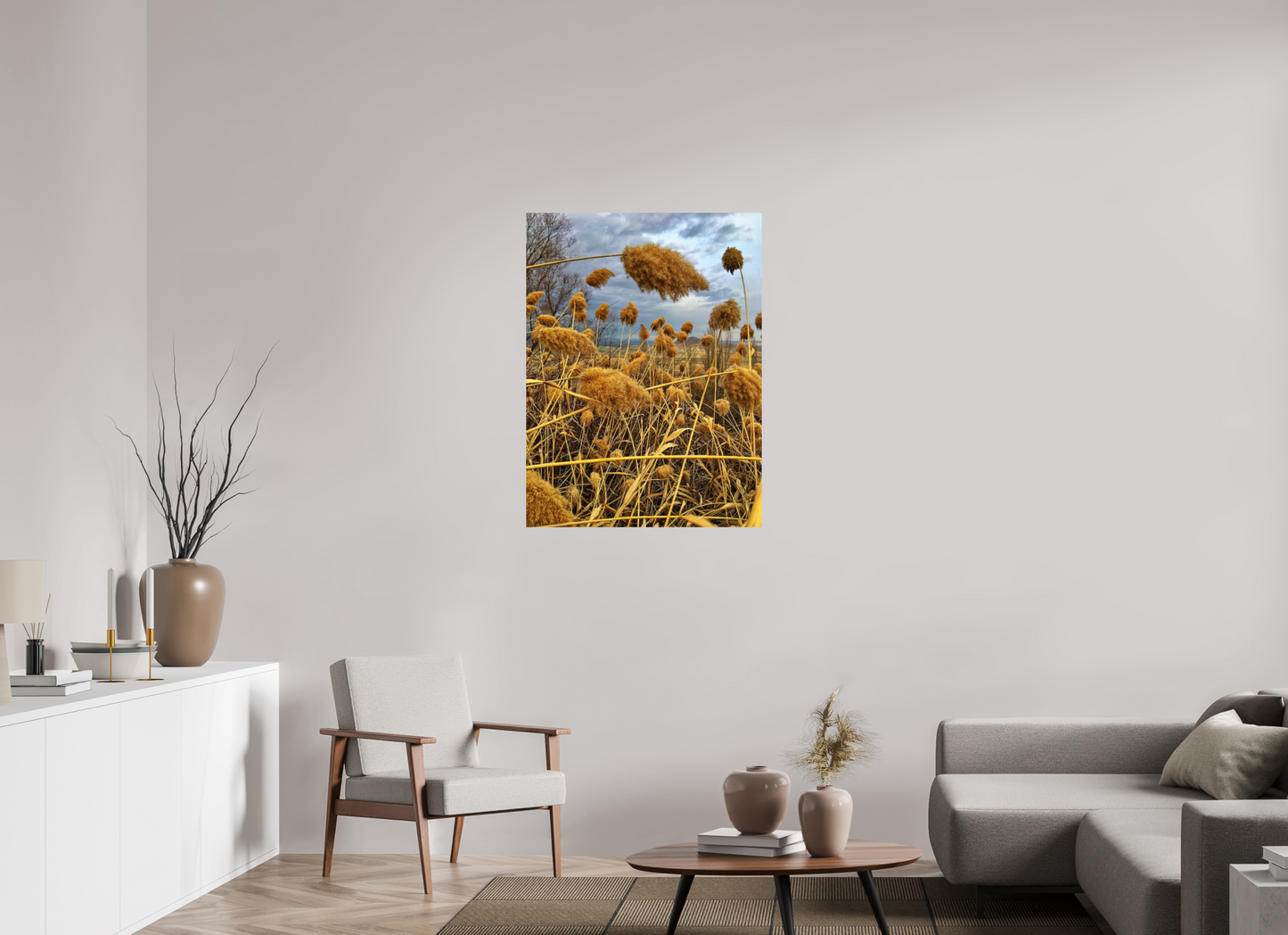 Golden Grass - photo print