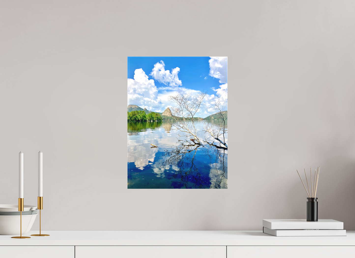 Find Perfect Stillness: "Mirror Lake" - photo print