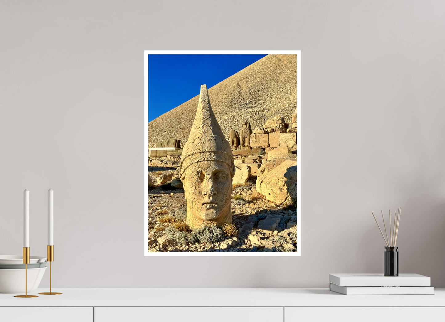 Gaze Upon the Throne of Gods: "Nemrut" - photo print