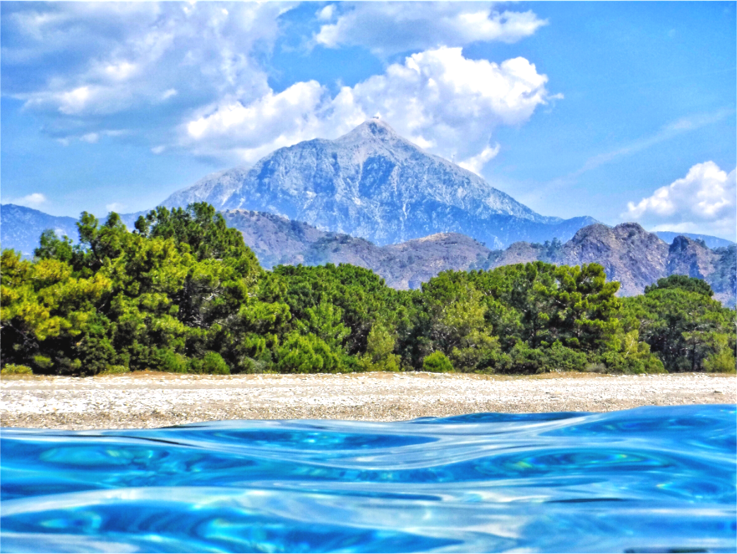 Mount Olympos - photo print