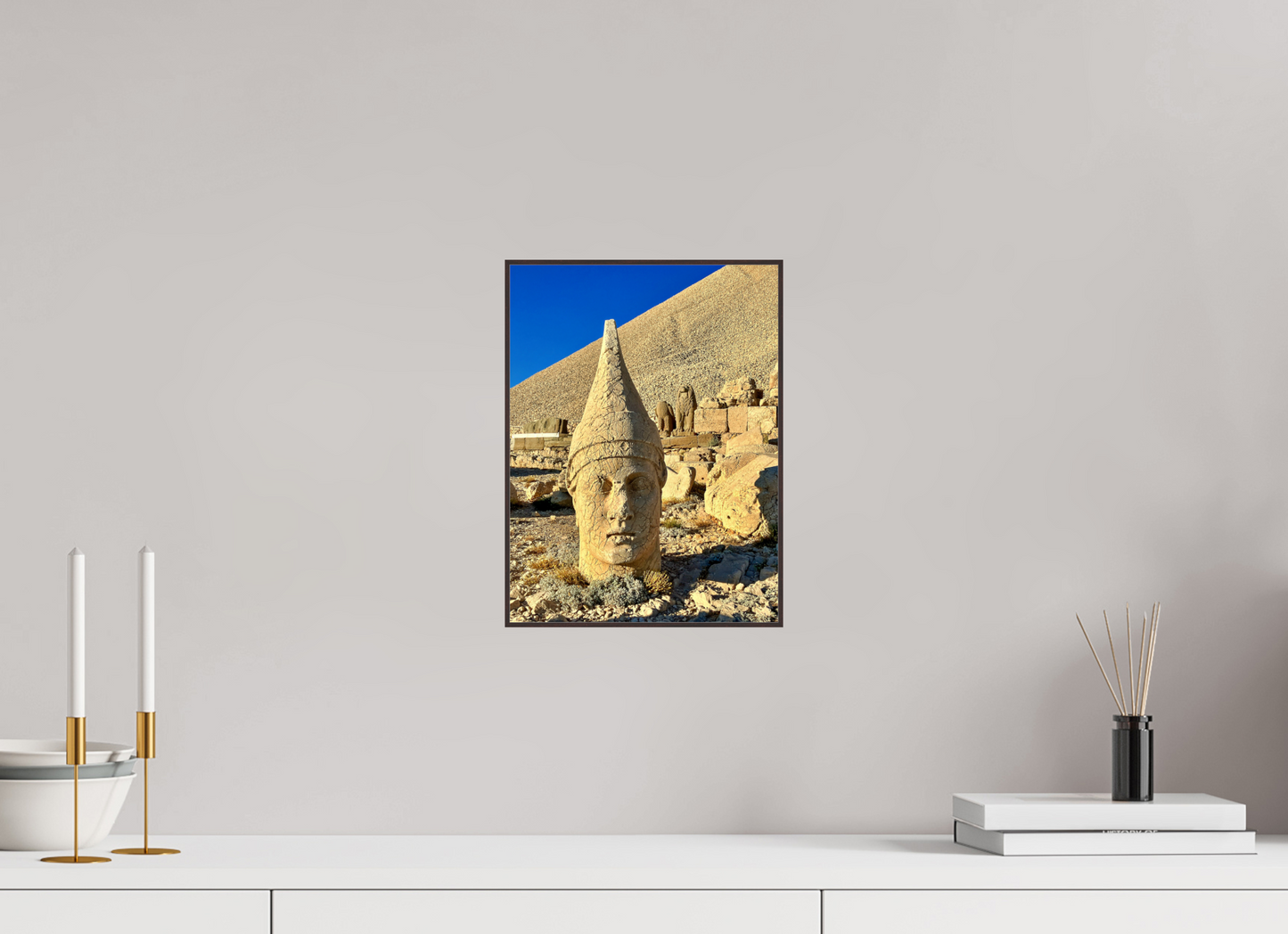 Gaze Upon the Throne of Gods: "Nemrut" - photo print
