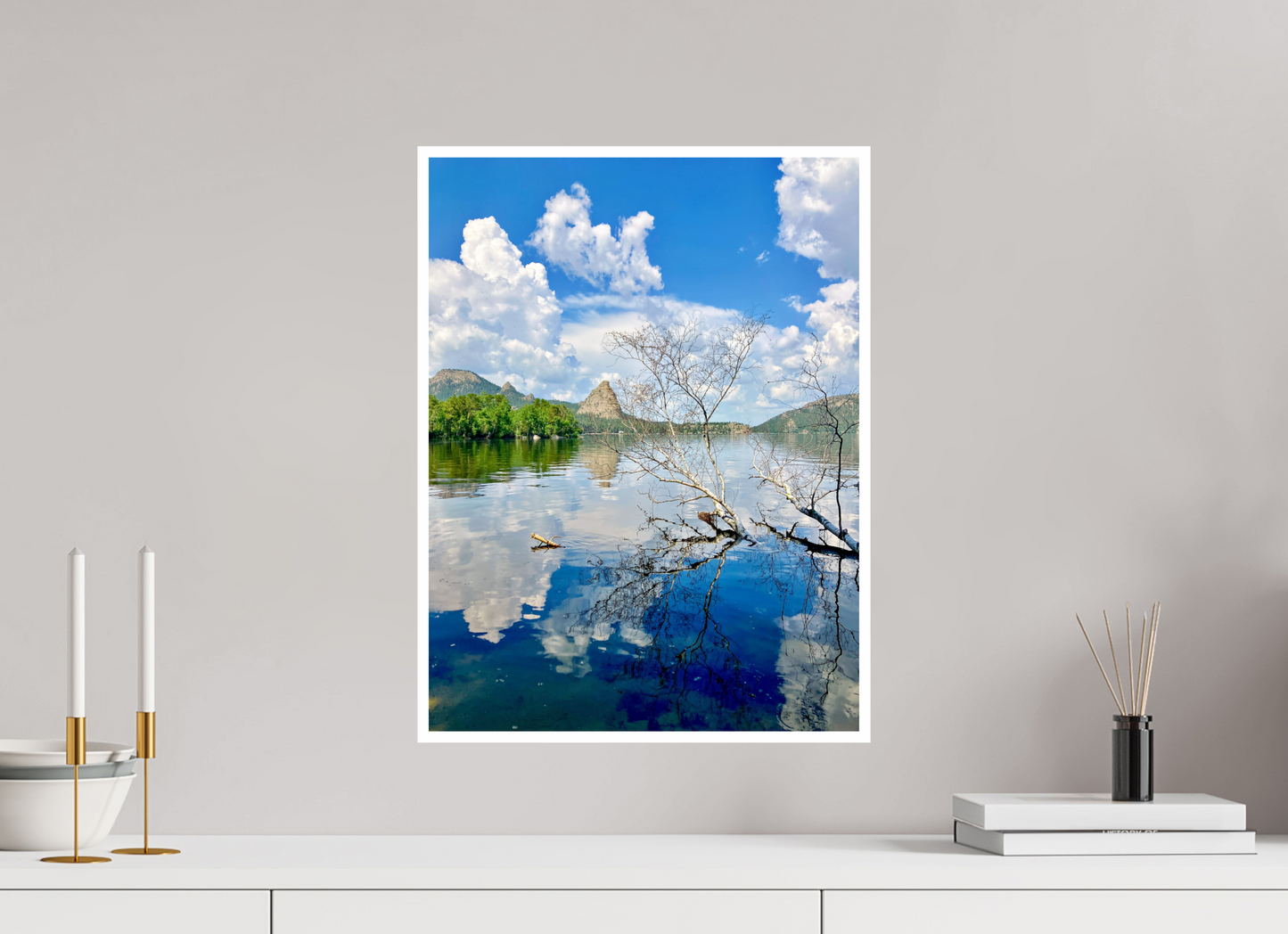 Find Perfect Stillness: "Mirror Lake" - photo print