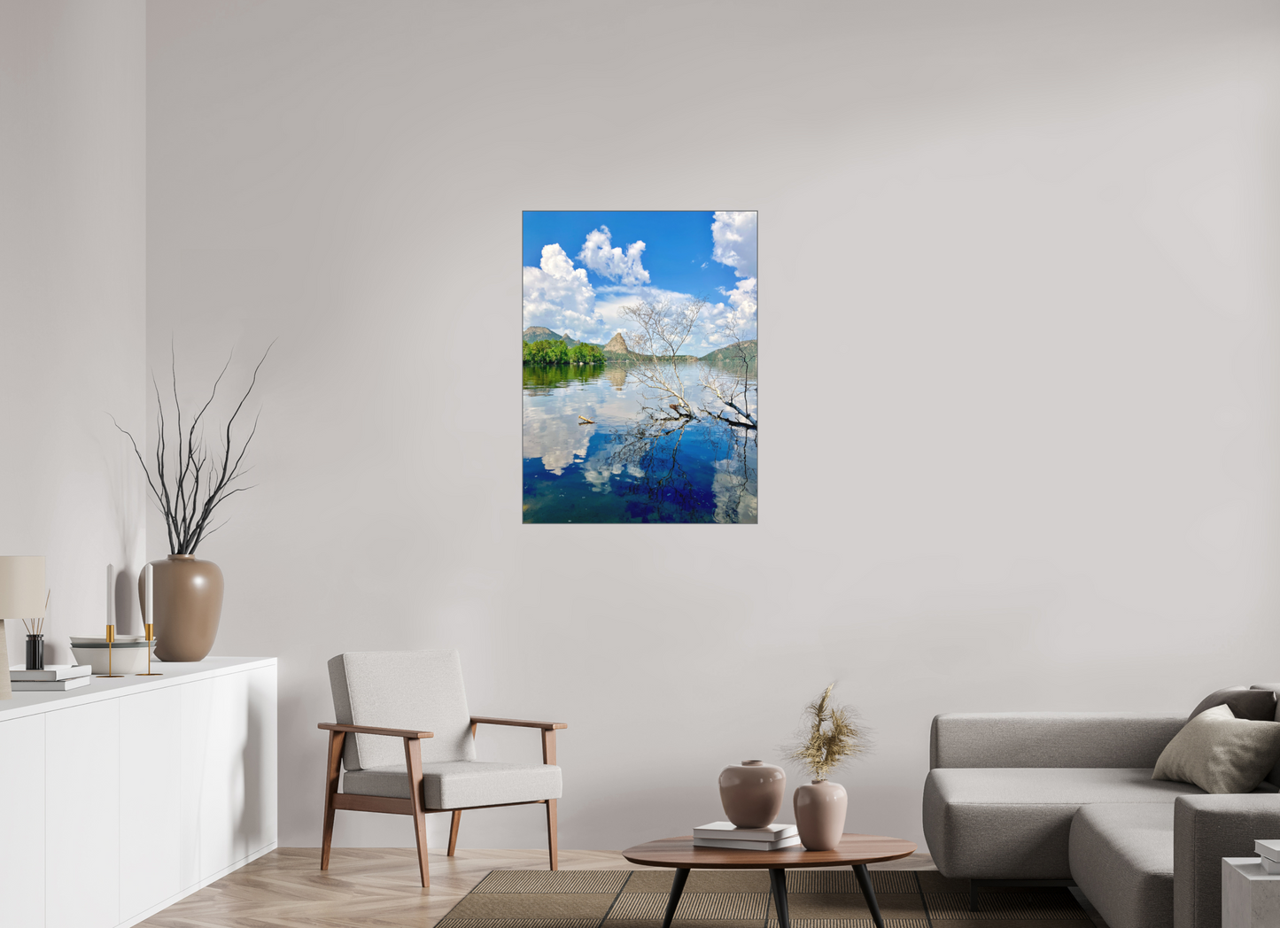 Find Perfect Stillness: "Mirror Lake" - photo print