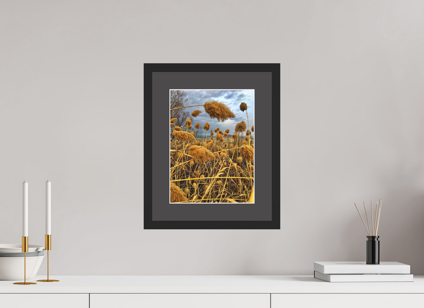 Golden Grass - photo print