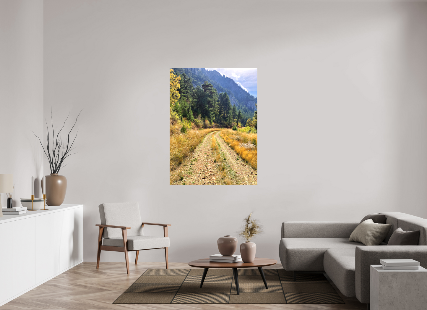 Embrace the Journey: "Down the Trail" - photo print
