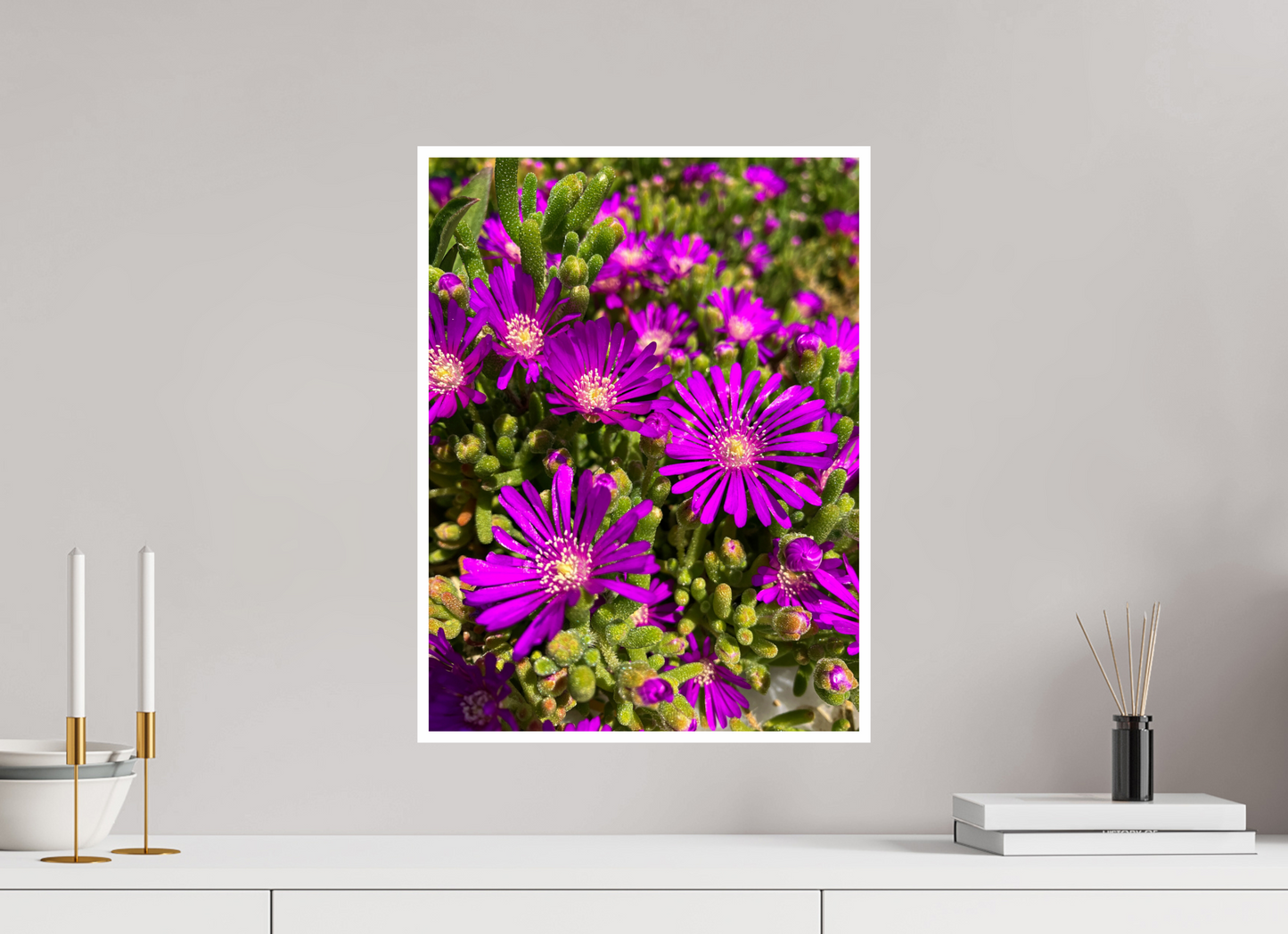 Behold the Fragile Beauty of Winter: "Hardy Ice Flower" - photo print