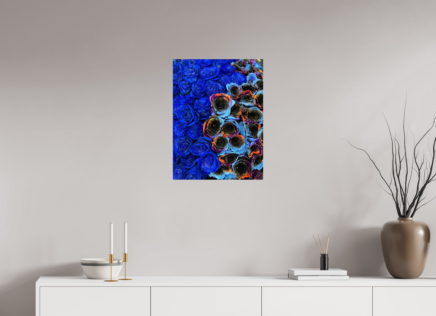 Heavy Roses - photo print