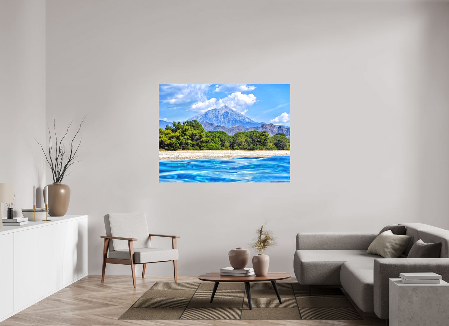 Mount Olympos - photo print
