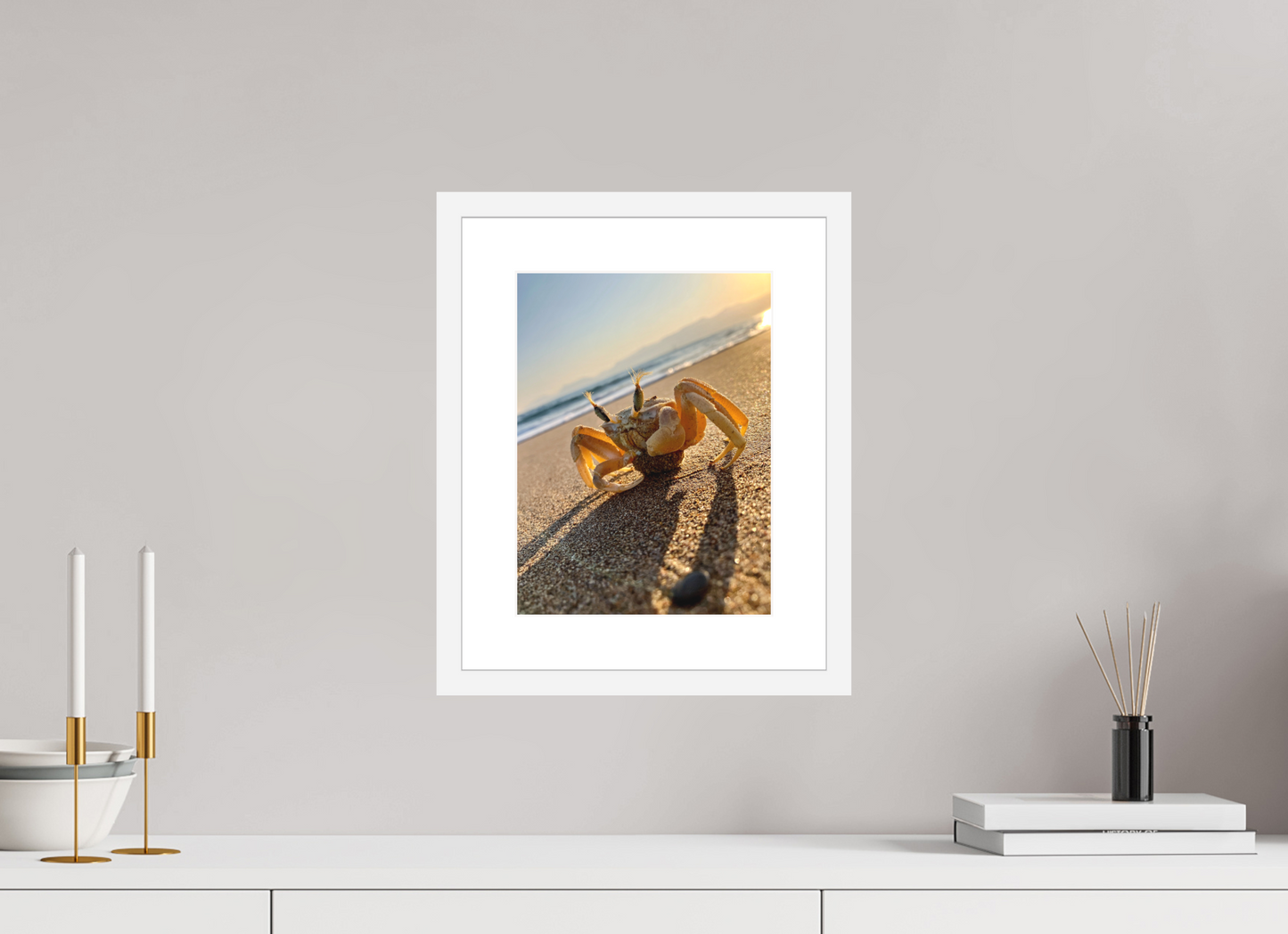 Crab - photo print