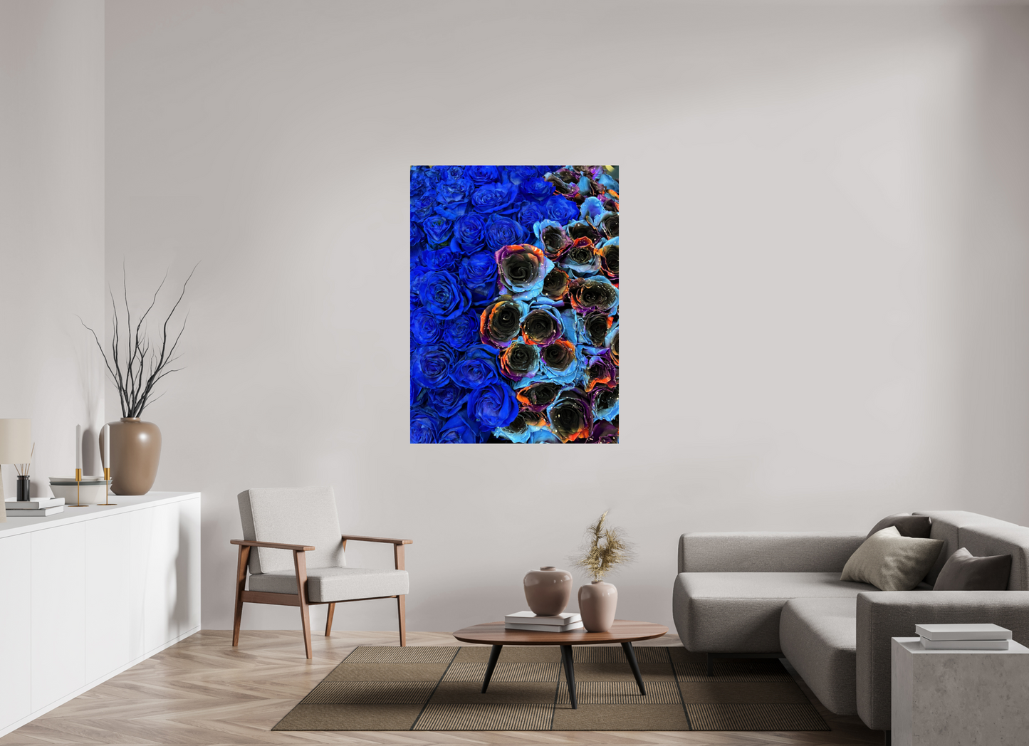 Heavy Roses - photo print