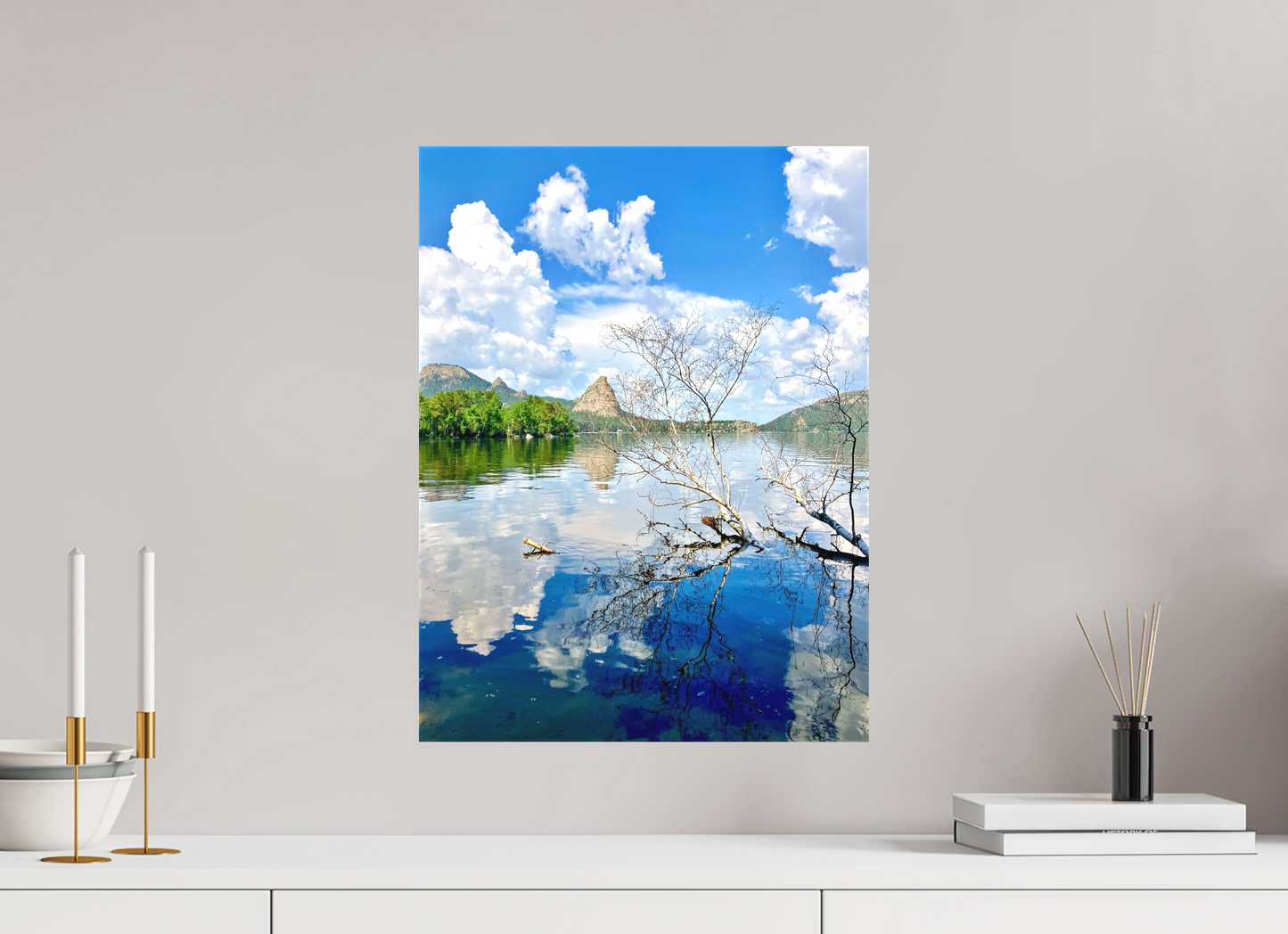 Find Perfect Stillness: "Mirror Lake" - photo print