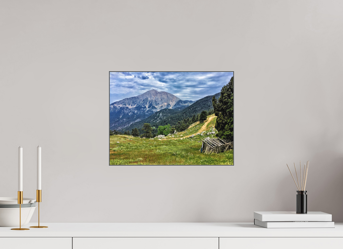 Follow the Path to Adventure: "The Mountain Trail" - photo print