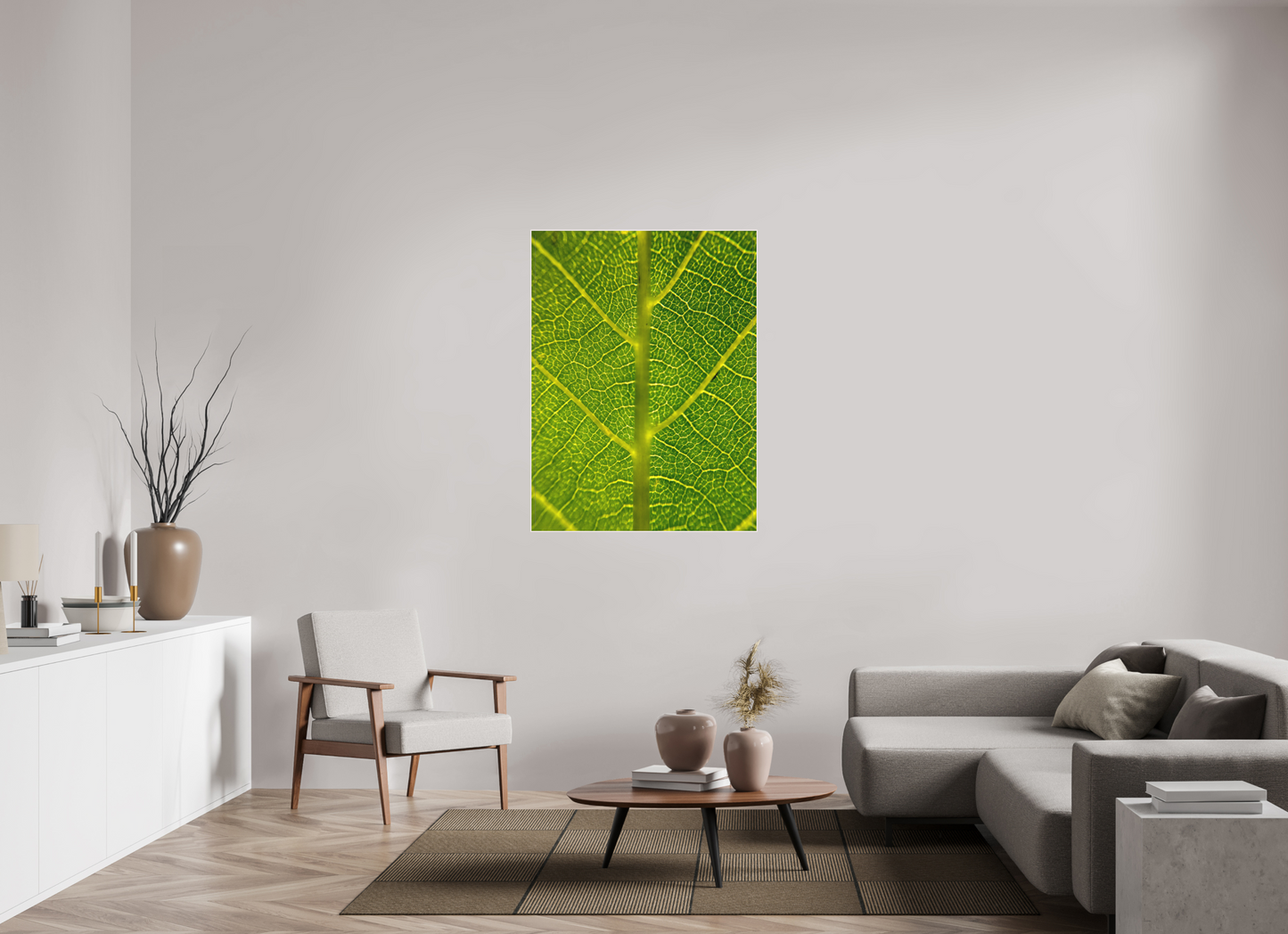 Discover the Beauty in Simplicity: "The Leaf" - photo print