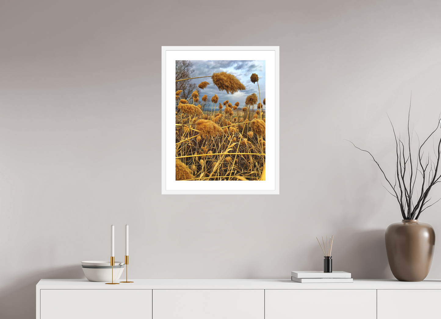 Golden Grass - photo print