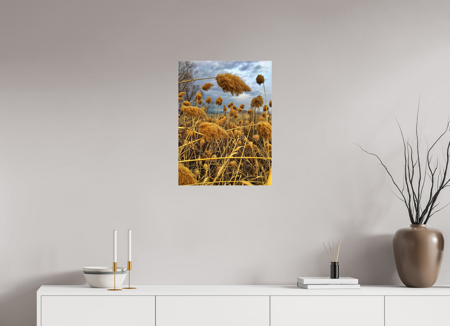 Golden Grass - photo print