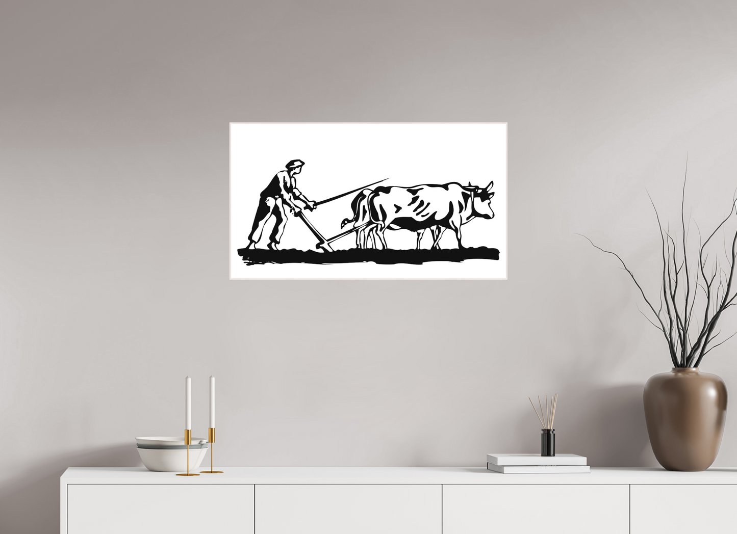 A Homage to Diligence: "The Raw Effort" - illustration print