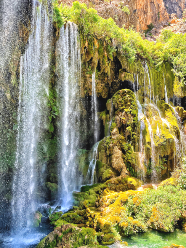 Main image Photo print of "The Waterfall" by Luvinans