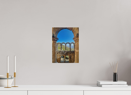9 x 12″, Print for Outdoors Photo print of "Thae Arches of Alahan Monastery" by Luvinans