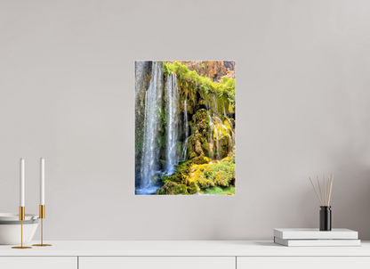 Experience the Power and Serenity of Nature: "The Waterfall" - photo print