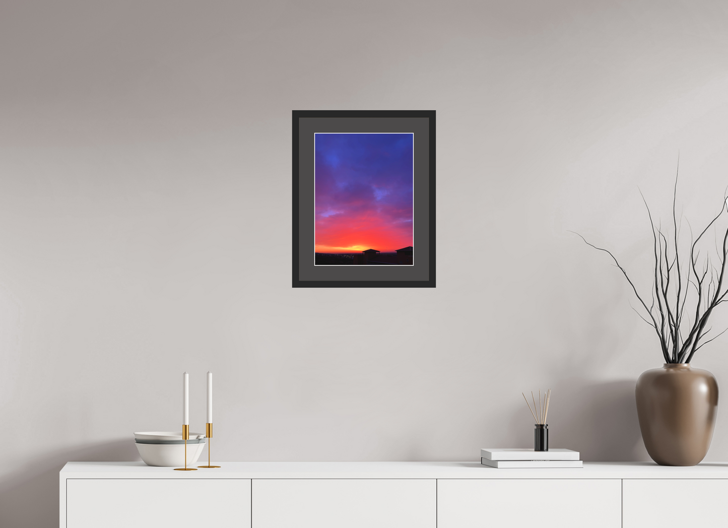 Sunset - photo print