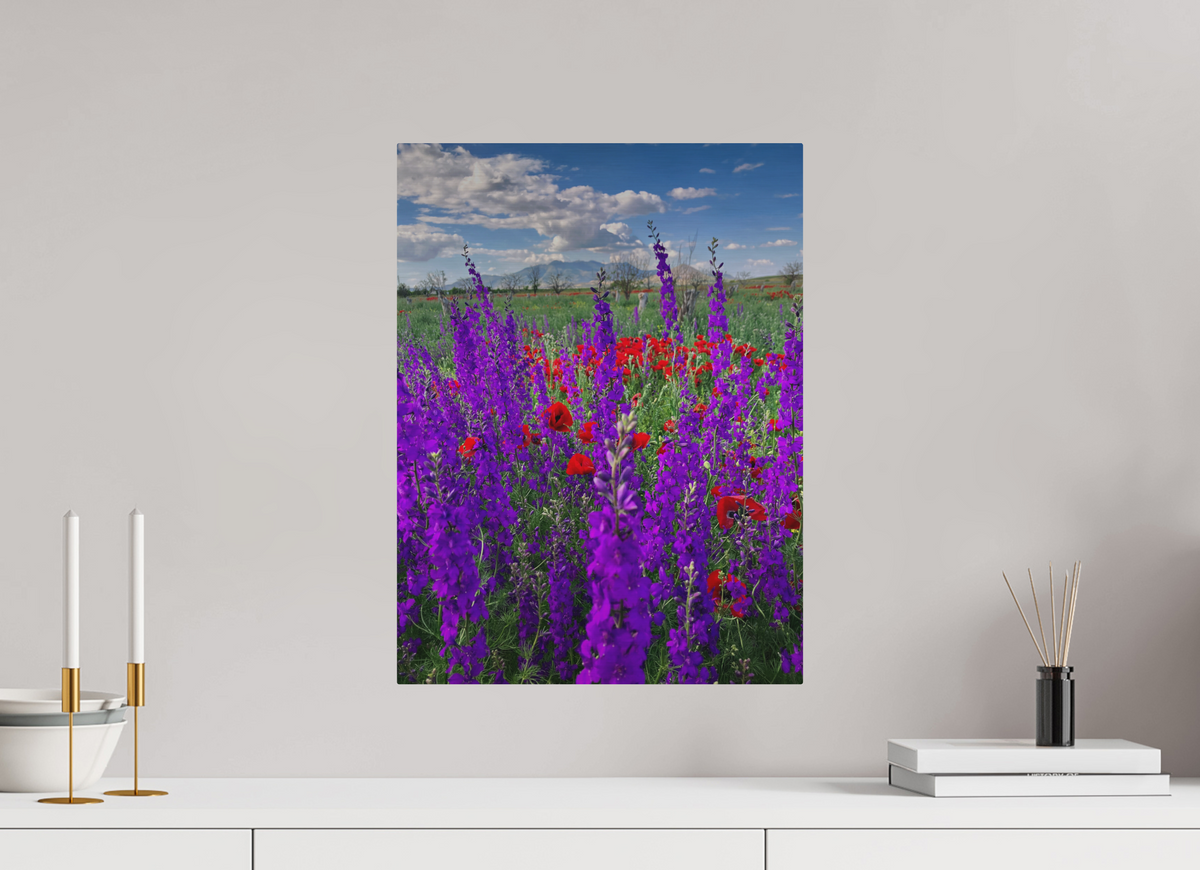 15 x 20″, Print for Outdoors Photo print of "Tall Purple Larkspul" by Luvinans