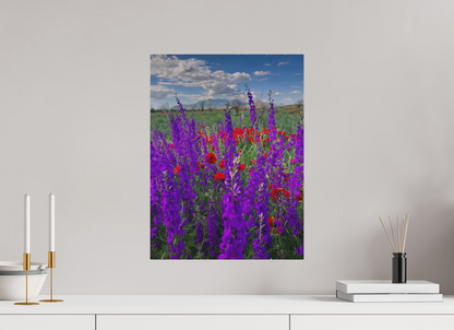 15 x 20″, Print for Outdoors Photo print of "Tall Purple Larkspul" by Luvinans