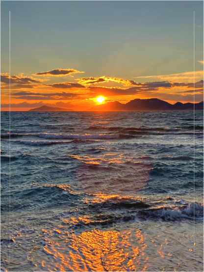 Main image Photo print of "Sun Waves" by Luvinans.